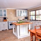 Large open plan kitchen.